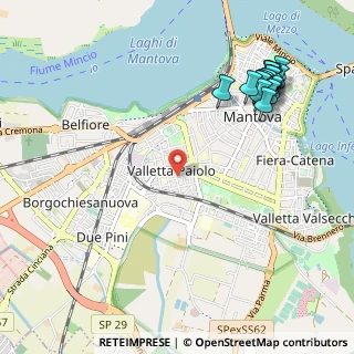 Mappa Viale dei Partigiani, 46100 Mantova MN, Italia (1.33389)