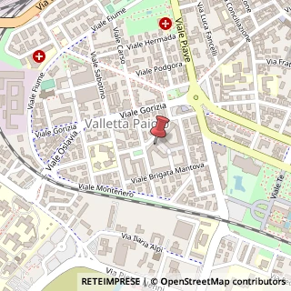 Mappa Viale dei Partigiani, 37, 46100 Mantova, Mantova (Lombardia)