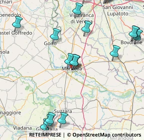 Mappa Via Vittorino da Feltre, 46100 Mantova MN, Italia (22.8515)