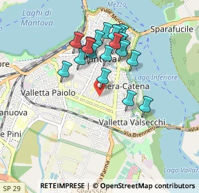 Mappa Via Vittorino da Feltre, 46100 Mantova MN, Italia (0.7975)