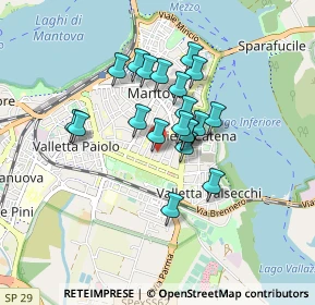 Mappa Via Vittorino da Feltre, 46100 Mantova MN, Italia (0.644)