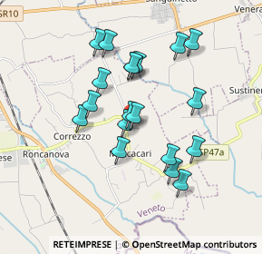 Mappa Via Venezia, 37060 Gazzo Veronese VR, Italia (1.58368)