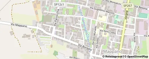 Mappa Caselle Torinese