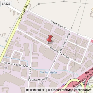 Mappa Via Enrico de Nicola, 5/bis, 10036 Settimo Torinese, Torino (Piemonte)