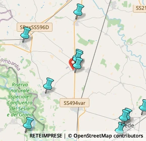 Mappa SP 5, 27020 Valle Lomellina PV, Italia (5.30818)