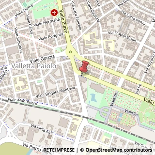Mappa Viale Monte Grappa, 18, 46100 Mantova, Mantova (Lombardia)