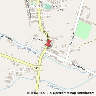 Mappa Via 4 Novembre, 1, 35040 Granze, Padova (Veneto)