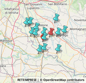 Mappa Via Padova, 37060 Gazzo Veronese VR, Italia (9.94286)