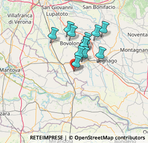 Mappa Via Padova, 37060 Gazzo Veronese VR, Italia (10.3525)