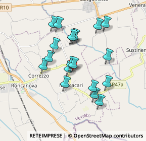 Mappa Via Padova, 37060 Gazzo Veronese VR, Italia (1.59053)