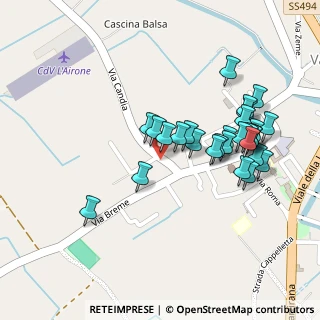 Mappa Via Candia, 27020 Valle Lomellina PV, Italia (0.23)