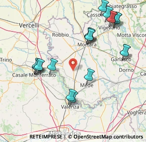 Mappa Via Candia, 27020 Valle Lomellina PV, Italia (17.824)