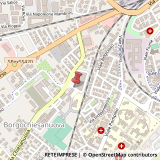 Mappa Via Aliano Bracci, 35, 46100 Mantova, Mantova (Lombardia)