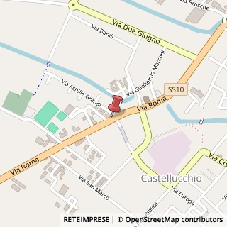Mappa Via Roma, 3, 46014 Castellucchio MN, Italia, 46014 Castellucchio, Mantova (Lombardia)