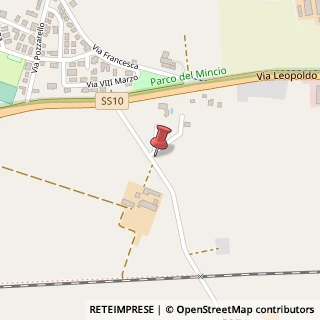 Mappa Via F. Landucci, 2, 46010 Curtatone, Mantova (Lombardia)