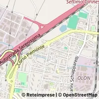 Mapa Settimo Torinese