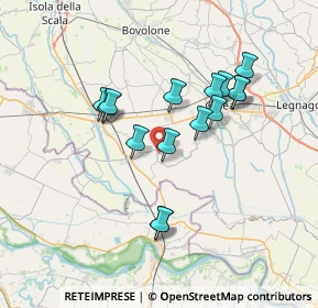 Mappa Via Vicenza, 37060 Gazzo Veronese VR, Italia (6.28133)