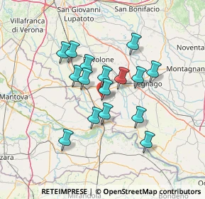 Mappa Via Vicenza, 37060 Gazzo Veronese VR, Italia (11.26875)