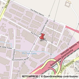 Mappa Via Giovanni Verga, 42, 10036 Settimo Torinese, Torino (Piemonte)