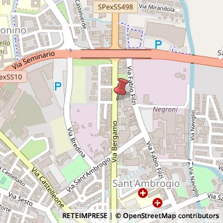 Mappa Via Bergamo, 83, 26100 Cremona, Cremona (Lombardia)