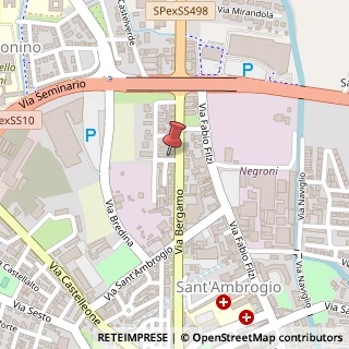 Mappa Via Carlo Darlerio, 1, 26100 Cremona, Cremona (Lombardia)