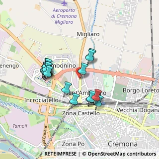 Mappa Via Bergamo, 26022 Cremona CR, Italia (0.82)