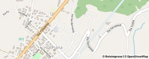 Mappa San Raffaele Cimena