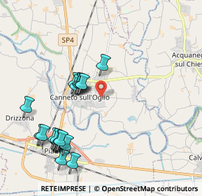 Mappa Via Tarquinio Zambelli, 46013 Canneto sull'Oglio MN, Italia (2.2135)