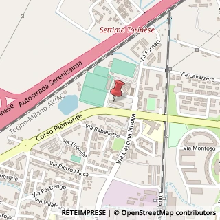 Mappa Via Cascina Nuova, 39I, 10036 Settimo Torinese, Torino (Piemonte)