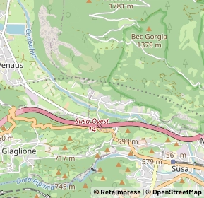 Mappa Frazione San Giuseppe, 10059 Susa TO, Italia (0.876)