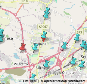 Mappa Via Argentera, 10070 Mappano TO, Italia (3.093)