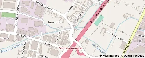 Mappa Settimo Torinese