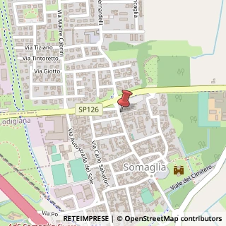 Mappa Via Giacomo Matteotti, 52, 26867 Somaglia, Lodi (Lombardia)