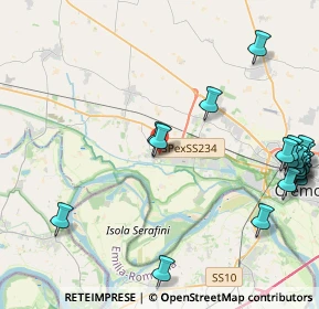 Mappa Via Adda, 26020 Spinadesco CR, Italia (5.721)