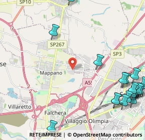 Mappa Viale John Fitzgerald Kennedy, 10079 Mappano TO, Italia (3.2885)