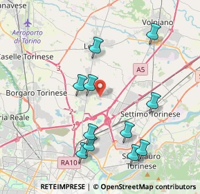 Mappa Viale John Fitzgerald Kennedy, 10079 Mappano TO, Italia (4.14455)