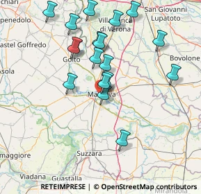 Mappa Piazzale Vittorio Veneto, 46100 Mantova MN, Italia (14.86833)