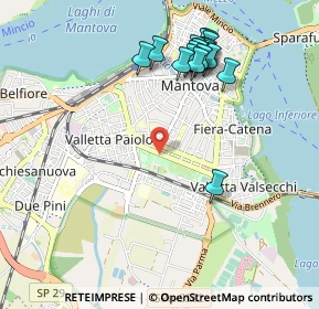 Mappa Piazzale Vittorio Veneto, 46100 Mantova MN, Italia (1.0545)