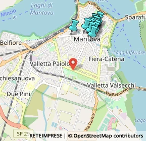 Mappa Piazzale Vittorio Veneto, 46100 Mantova MN, Italia (1.09944)