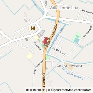 Mappa Via Europa, 43A, 27020 Valle Lomellina, Pavia (Lombardia)