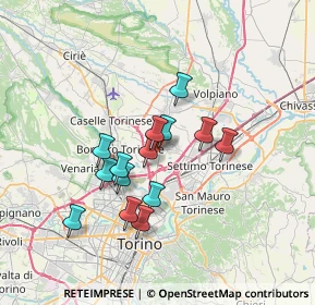 Mappa 10079 Mappano TO, Italia (5.61571)
