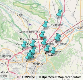 Mappa 10079 Mappano TO, Italia (6.288)