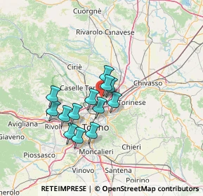 Mappa 10079 Mappano TO, Italia (10.45923)