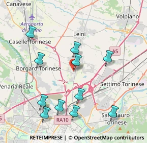 Mappa 10079 Mappano TO, Italia (4.25091)