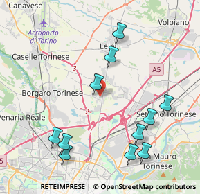 Mappa 10079 Mappano TO, Italia (4.57545)