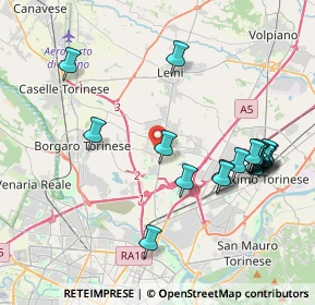 Mappa 10079 Mappano TO, Italia (4.3355)