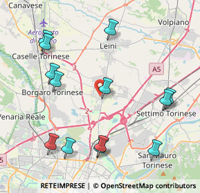 Mappa 10079 Mappano TO, Italia (4.74769)