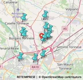 Mappa 10079 Mappano TO, Italia (2.82154)