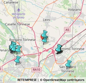 Mappa 10079 Mappano TO, Italia (4.75167)