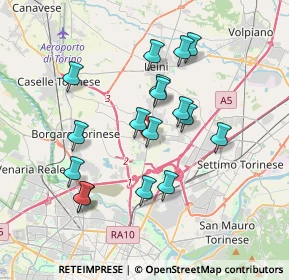 Mappa 10079 Mappano TO, Italia (3.33647)